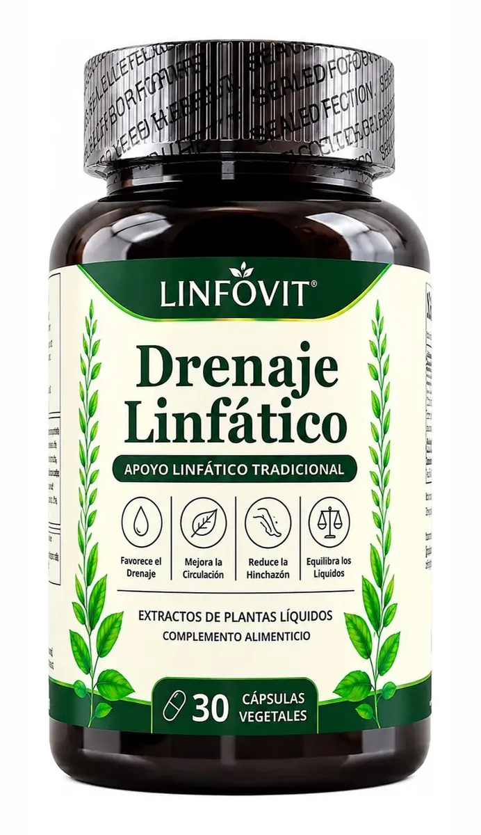 Drenaje Linfático 30 Cápsulas – Linfovit